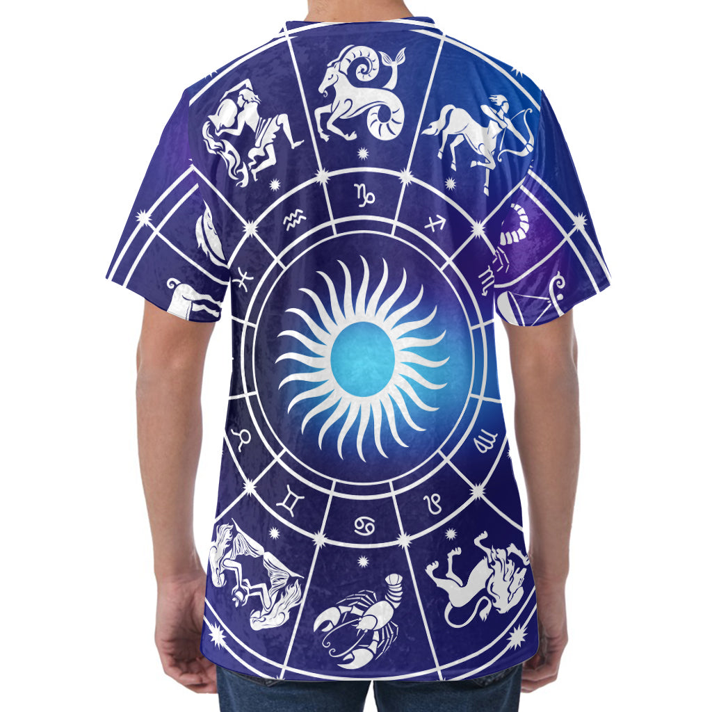 Zodiac Horoscopes Print Men's Velvet T-Shirt Zodiac Horoscopes Print Men's Velvet T-Shirt